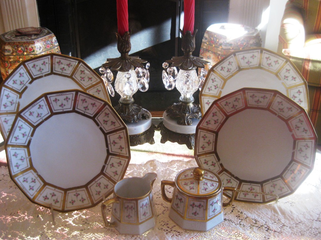 limoges plate full view