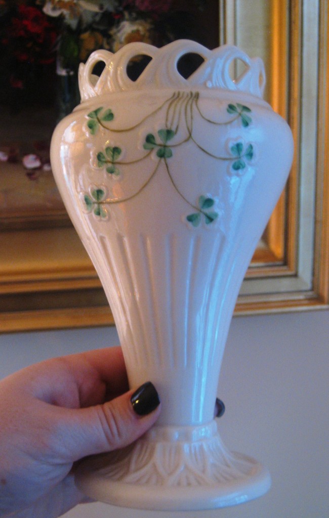 tall vase close up