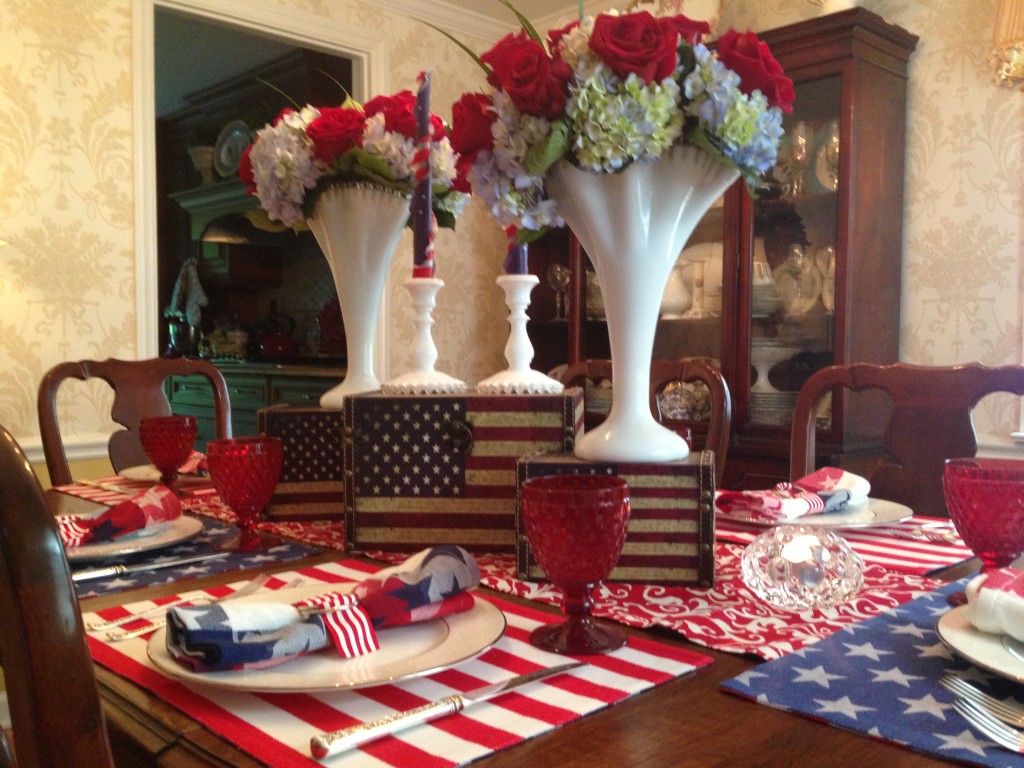 place setting side angle